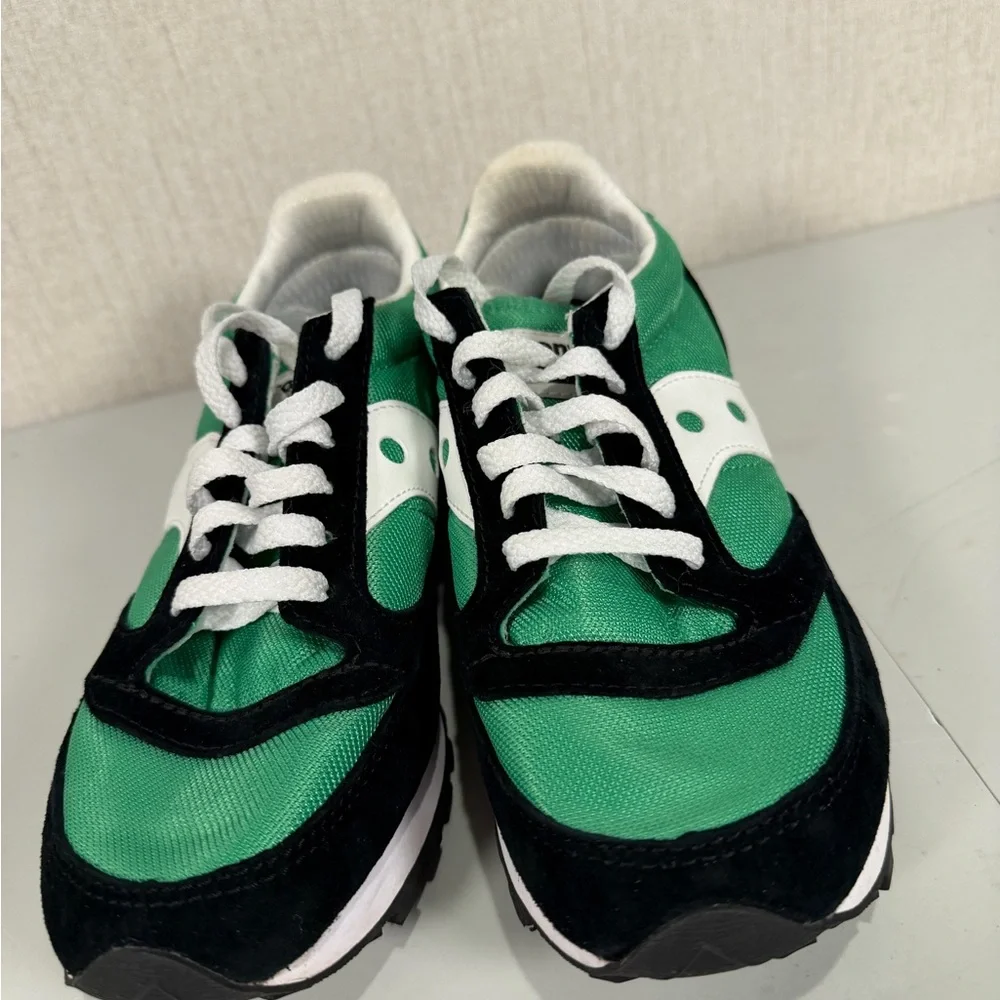 MENS SAUCONY Shoes‎ Size 5.5 Black And Green